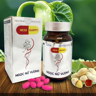 Viên uống thảo dược hỗ trợ tăng cường sinh ly nữ Ngọc Nữ Vương Medi Happy giá sỉ