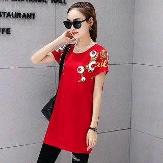 Set Bộ Áo Form Dài Archimedes Đỏ Thời Trang