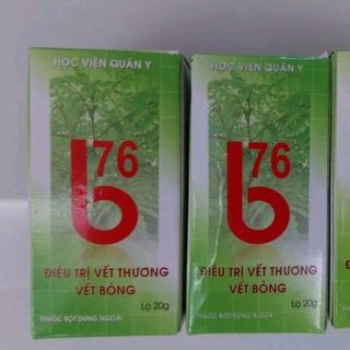 Thuốc chữa BỎNG b76-Viện Bỏng Quốc Gia HVQY