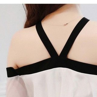 ĐẦM XÒE TRỄ VAI DỄ THƯƠNG DH018