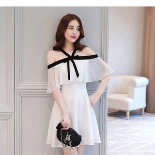 ĐẦM XÒE TRỄ VAI DỄ THƯƠNG DH018