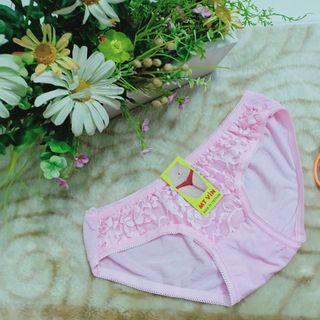 Quần lót ren cotton