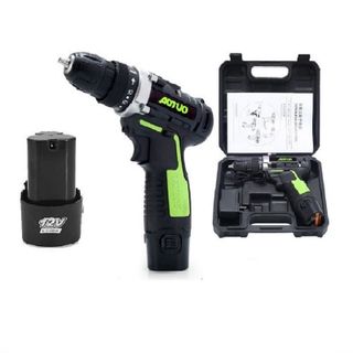 Bộ Máy khoan vặn vít không dây Aotuo 12V có đảo chiều