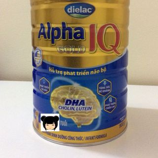 Sữa Bột Dielac Alpha Gold 1 IQ 900g - Sữa Vinamilk
