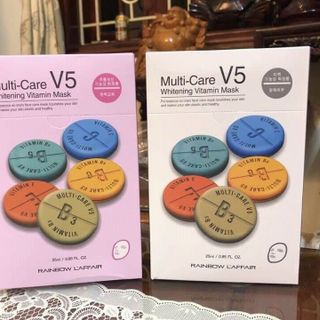 Mặt nạ cung cấp vitamin V5 - hộp 10 miếng