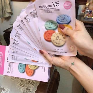 Mặt nạ cung cấp vitamin V5 - hộp 10 miếng