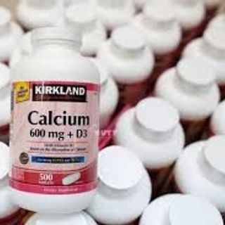 Viên uống Bổ Sung Canxi Kirkland Calcium 600mg D3