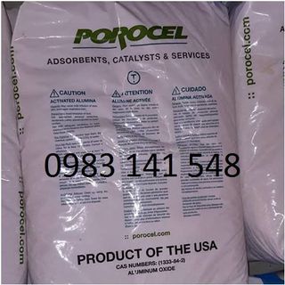 hạt hút ẩm activated alumina dryocel 848 Porocel của Mỹ