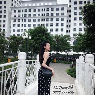 Set áo quần chấm bi