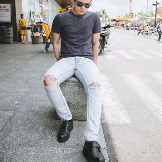 áo thun body họa tiết chấm bi