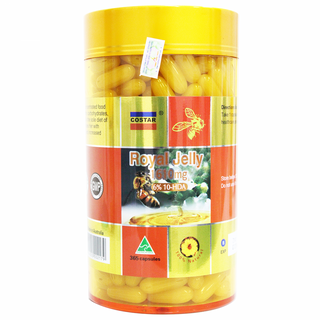 Sữa Ong Chúa Royal Jelly 1610mg Costar 6 10-HDA 365viên