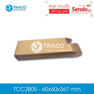 Combo 100 Hộp carton đối khẩu Tracobox - Mã TCC2B05 - KT 60X60X367 mm giá sỉ