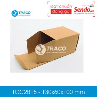 Combo 100 Hộp carton đối khẩu Tracobox - Mã TCC2B15 - KT 130X60X100 mm giá sỉ