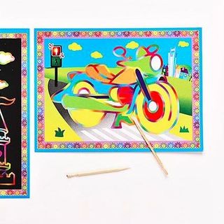 tranh tô màu 2 mặt giá sỉ 1300đ - 93