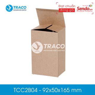 Combo 100 Hộp carton đối khẩu Tracobox - Mã TCC2B04 - KT 92X50X165 mm giá sỉ