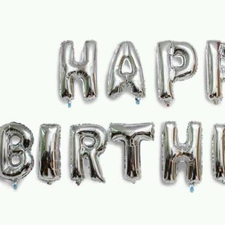 Bộ Bóng Chữ Happy Birthday Các Màu
