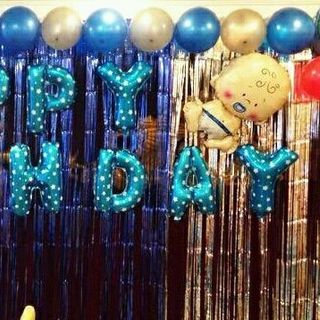 Bộ Bóng Chữ Happy Birthday Các Màu