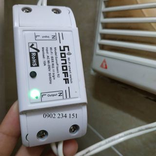 Công tắc thông minh Sonoff Basic điều khiển từ xa qua WIFI 3G 4G