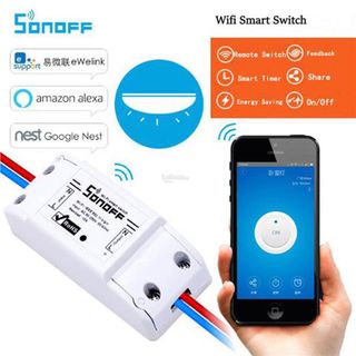 Công tắc thông minh Sonoff Basic điều khiển từ xa qua WIFI 3G 4G