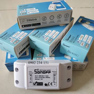 Công tắc thông minh Sonoff Basic điều khiển từ xa qua WIFI 3G 4G