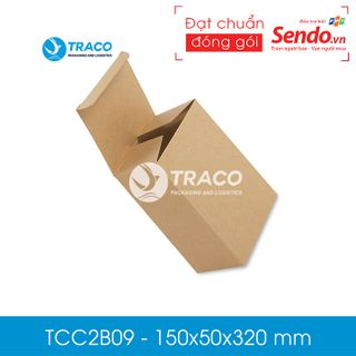 Combo 100 Hộp carton đối khẩu Tracobox - Mã TCC2B09 - KT 150X50X320 mm giá sỉ