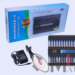 Bàn sạc pin 40 viên thông minh DoublePow DP-K50