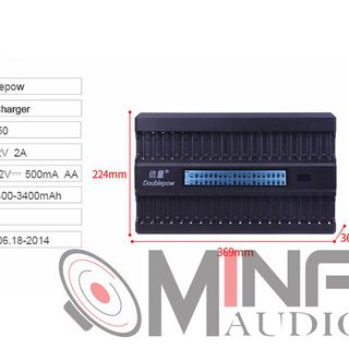 Bàn sạc pin 40 viên thông minh DoublePow DP-K50