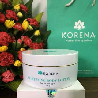 Kem dưỡng trắng da toàn thân Whitening Body Lotion Korena