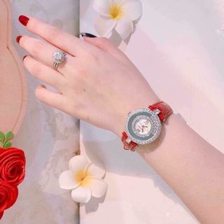 Đồng hồ nữ Royal Crow dây da