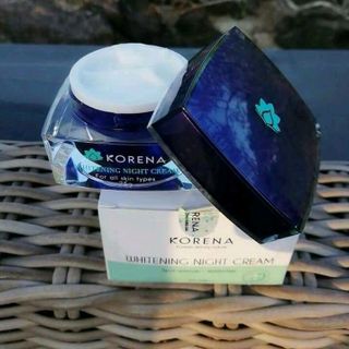 Kem dưỡng trắng da ban đêm Whitening Night Cream Korena
