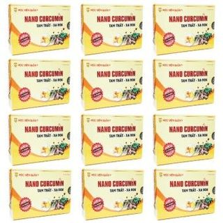Nano Curcumin - Tam thất - Xạ đen