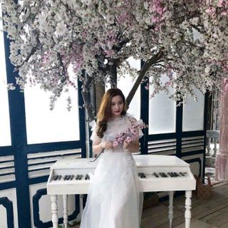 ĐẦM XÒE HOA NỔI 3D
