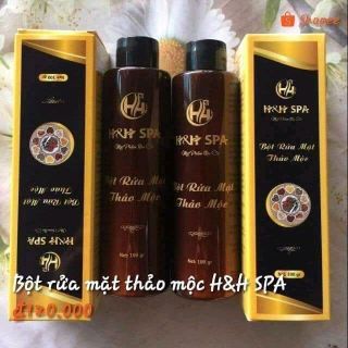 BỘT RỬA MẶT HỮU CƠ HH SPA