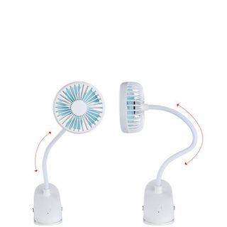 Quạt mini sạc điện kẹp bàn