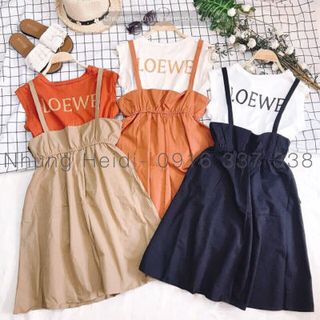 Set yếm kaki kèm thun về thêm Bán bao đắt