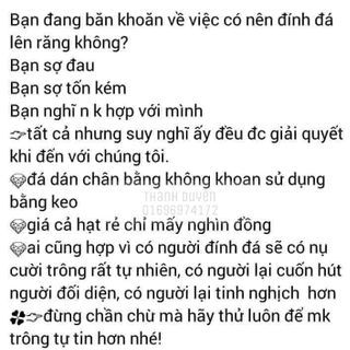 Đá đính răng