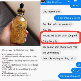 serum vàng 24k