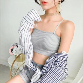 áo bra thun gân hot trend