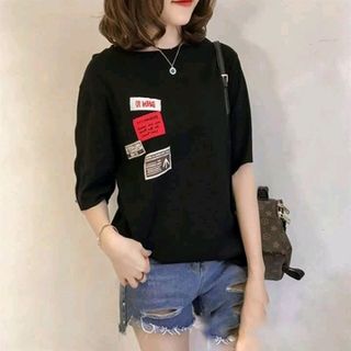 áo thun tay lỡ form rộng t09