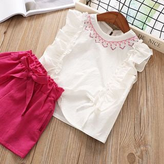 SET ÁO XÔ QUẦN HỒNG