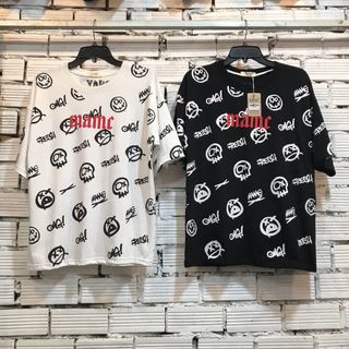 T-SHIRT UNISEX FREE SIZE PHỐI 001