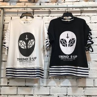 T-SHIRT UNISEX FREE SIZE PHỐI
