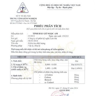 TINH DẦU GỖ NGỌC AM giá sỉ