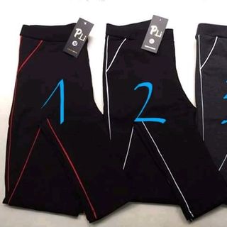 Quần legging sọc