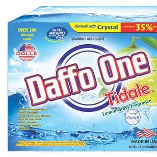 BỘT GIẶT DAFFO ONE TIDALE 908gr- HƯƠNG CỎ CHANH TƯƠI MÁT