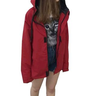 Áo khoác dù nữ fom rộng