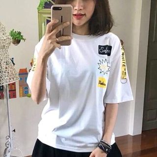 ÁO THUN TAY LỠ NAM NỮ BOOM