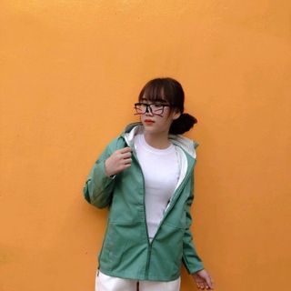Áo khoác kaki nữ cute