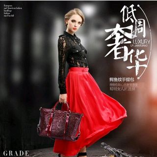 Mẫu mới túi xách cá sấu