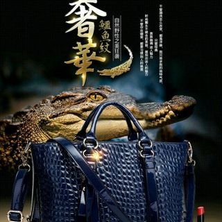 Mẫu mới túi xách cá sấu